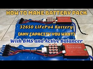 Tutorial: How to build Battery Pack using 32650 LiFePo4 Battery | 12V 108Ah | Tagalog