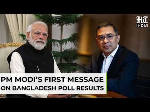 'India will...': PM Modi's message for Tarique Rahman after BNP's massive poll win in Bangladesh