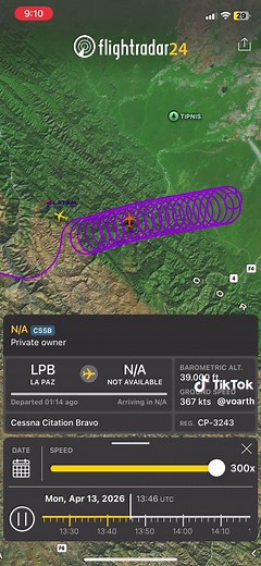 a possible ghost airplane in Bolivia #airplane #bolivia #ghost #lapaz #cessnacitationbravo
