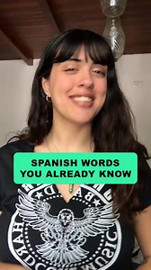 Expand your with these PERFECT COGNATES✅ #spanishtutor #spanishvocabulary #spanishlesson #spanishtok # #spanishclass | Papai Joy