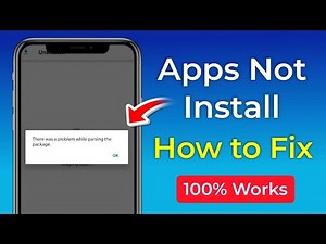 Fix there was a problem parsing the package 2025 | There was a problem parsing the package android