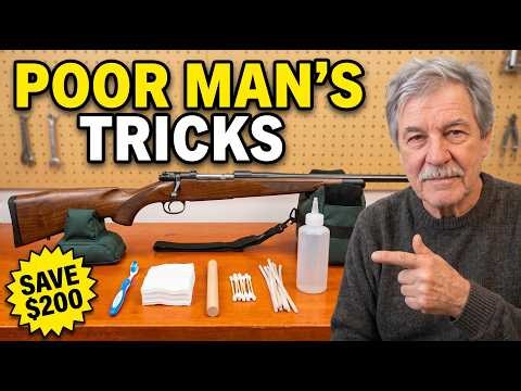 I Tested 25 POOR MAN'S Gun-Cleaning Tricks — Gunsmiths Kept These Hidden for a Reason