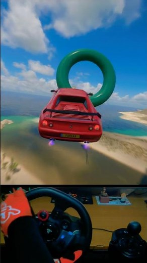FH5 G29 Ferrari Pov Stunt Gameplay