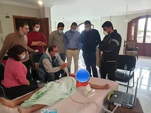 Thank God, it was an amazing 2-day basic vascular critical care U/S course, small group, and a lot of practice. See you all in the upcoming course soon Inshallah. | Hands on critical care U/S courses