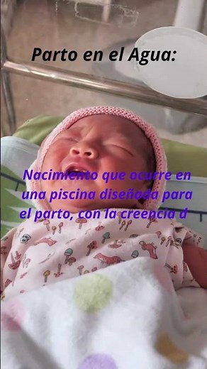 PARTO EN EL AGUA #lactanciamaterna #bebe #embarazo