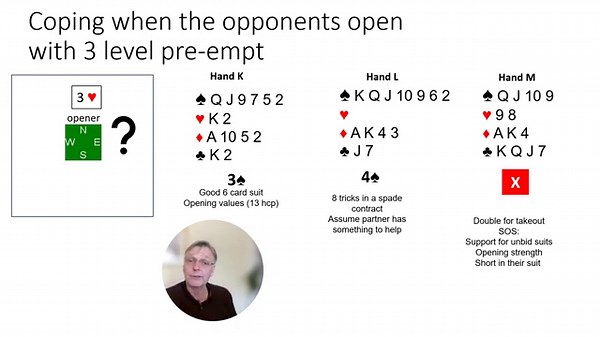 Lesson 25 Beginning Bridge – Pre-emptive opening bids - part 3