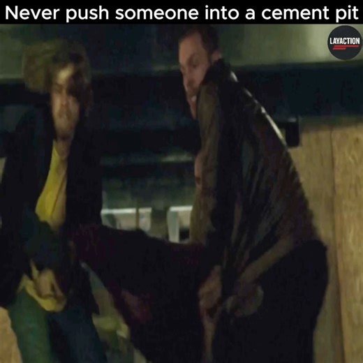 Never push someone into a cement pit #action #movie | Ellen Carpenter