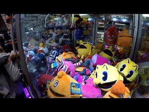 PAC-MAN AND THE GHOSTLY ADVENTURES "CYLINDRIA' CLAW MACHINE WIN
