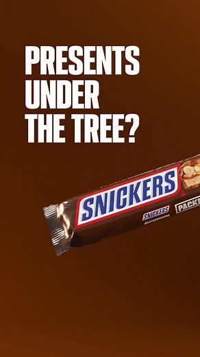 You’re on the Nice list already, right? Go ahead, unwrap a SNICKERS Tree this holiday season. | SNICKERS