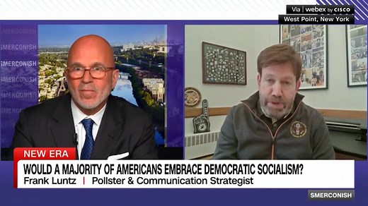 How do you sell socialism to middle America? Frank Luntz tells us how. Watch the full interview: https://youtu.be/nsrUJSXUuac | Michael Smerconish