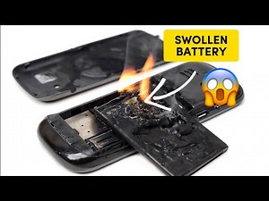 This phone was about to blow up💥He came in right time to repair before exploded😱 #android #samsung