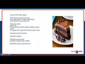 Mrs Helen reads for you a poem called Chocolate Cake by Michael Rosen