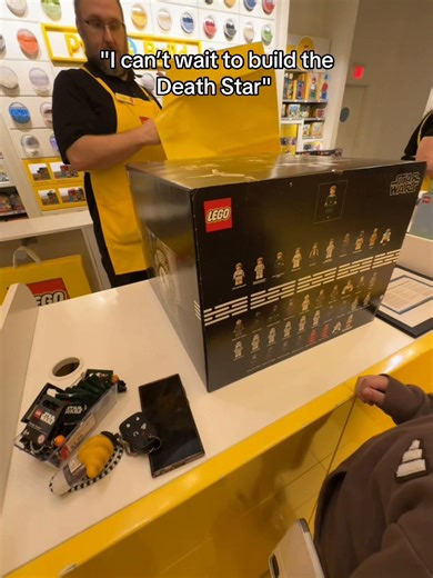 Build Your Own Death Star with LEGO Stickers