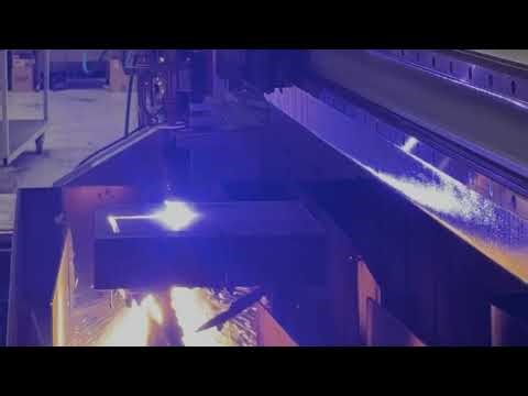 Ermaksan EPL Plasma with XPR460 - 100mm Mild Steel