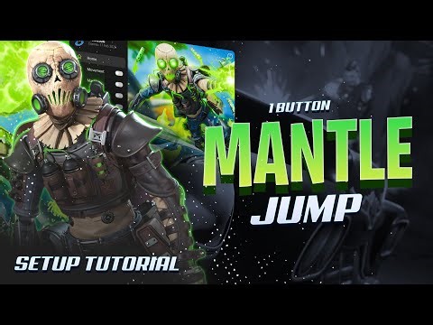 Apex Legends 1 Button Mantle jump and Movement config macro | How to Guides