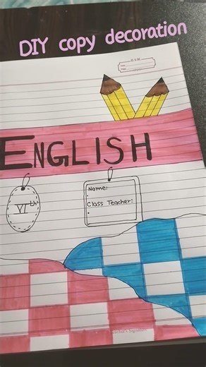 DIY #english copy decoration