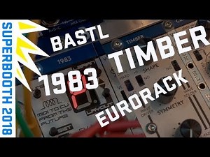 Bastl Modulars 1983   Timber Superbooth 2018