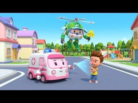 Itchy Forest Adventure!│Nature’s Healing Medicine 🌿 | Robocar Poli | Kids Safety & Health Lessons