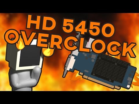 Overclocking an HD 5450...