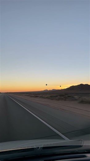 Orbs in flying pattern in desert? #orbs #uap #alien #ufo