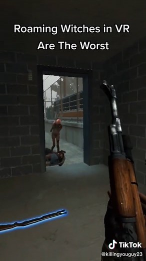 Encountering Roaming Witches in L4D2 VR