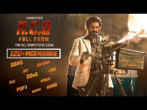 Computer Full Form / Computer Abbreviation | Top 100+ MCQ | All competitive exam