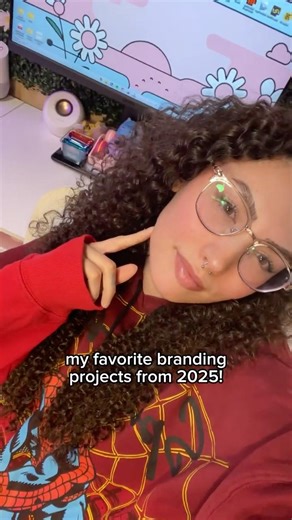 My favorite brand design, graphic design, & package design projects from 2025! #branding