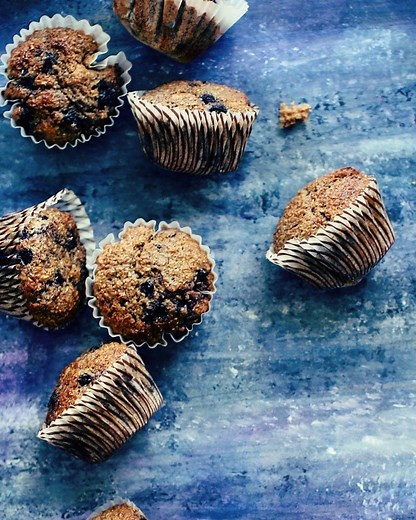 Moist Blueberry Bran Muffins (Famous Recipe!)