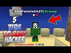 5 Tips To Beat Hacker In Bedwars!!😈😬 -it will make us win (Blockman Go: Bedwars)