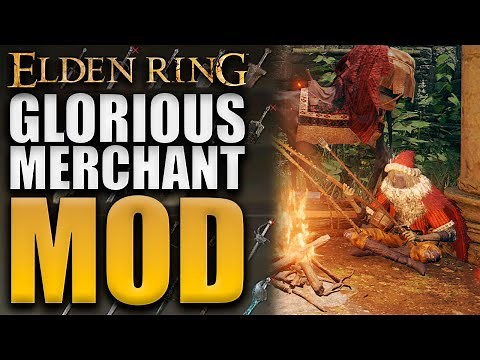 ALL ELDEN RING ITEMS WITH 1 CLICK - GLORIOUS MERCHANT MOD