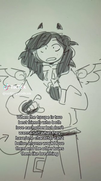 Sofi try’s to draw on TikTok