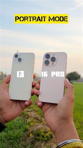 iPhone 13 vs iPhone 16 pro camera test 🔥