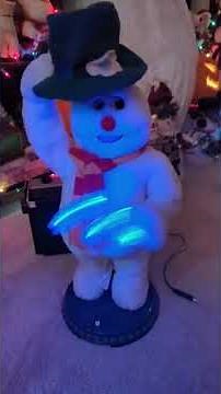 Quick spinning snowflake frosty re-restoration