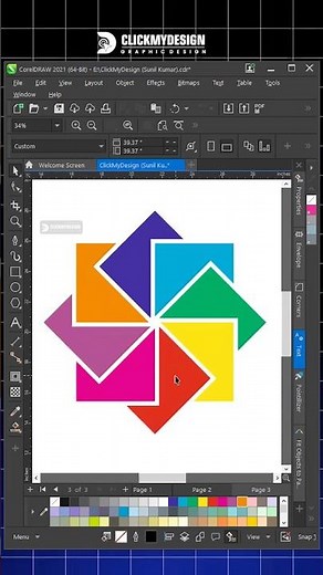Part 55 tools in Corel Draw #coreldraw #shortvideo #begginers #graphicdesign