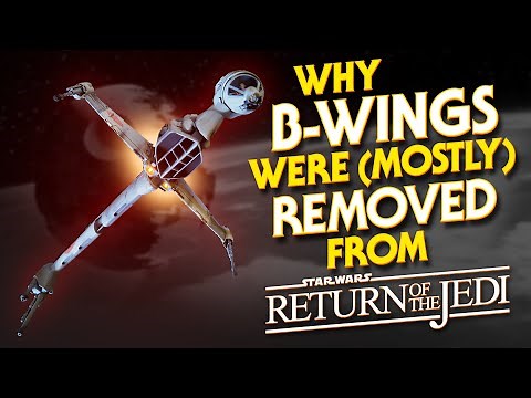 Why the B-Wings Were (Mostly) Removed from Return of the Jedi