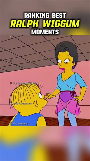 Ralph Wiggum Best Moments 😭 #shorts