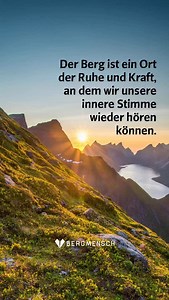 In der Stille der Berge tankt die Seele Kraft und die Gedanken finden Ruhe. ⛰️🥹 #bergmensch #berge #bergliebe #bergabenteuer #berg | Bergmensch
