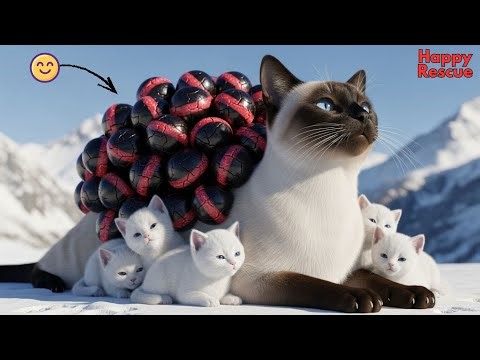 Rescue Team Saves Cat | Heartwarming Wildlife Rescue Story