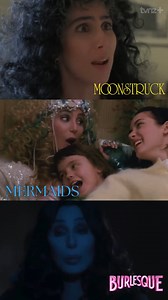 4.1K views · 114 reactions | Cher is ✨that✨ girl. Oscar-winning, scene-stealing, showstopping—Moonstruck, Burlesque & Mermaids is streaming now on TVNZ+ #StreamOn | TVNZ+ | Facebook