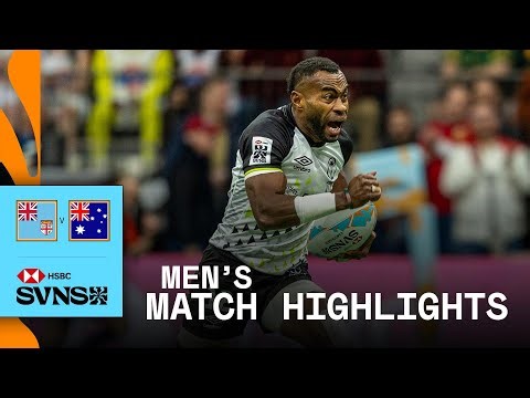 Fijian flare 🔥 | Fiji v Australia | HSBC SVNS Vancouver 2026 | Match Highlights