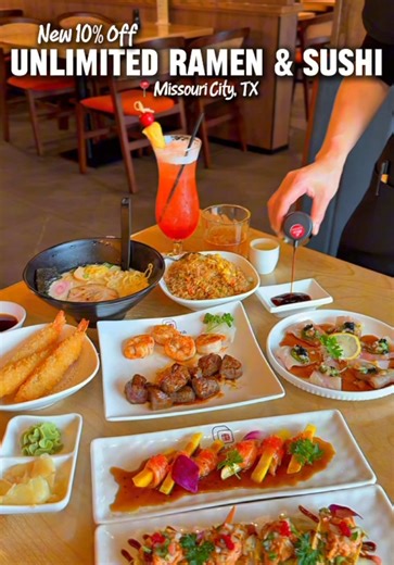 Discover Unlimited Sushi and Ramen at HAYA Houston