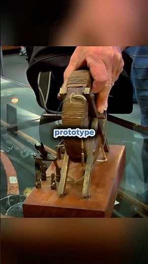 ⚡️😲 Nikola Tesla's First Prototype Motor?