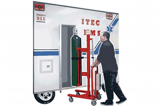 Tank Boss Cylinder Tank Lift | ITEC Manufacturing, LLC - Emergency Medical Supplies