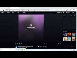 Deviantart: How to apply the mature filter on your art