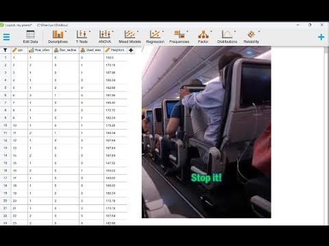 Logistic regression in JASP