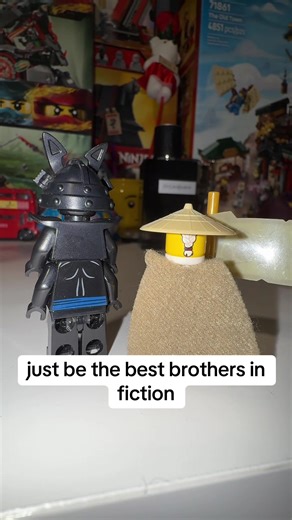 wu & garmadon🥹 #lego #ninjago