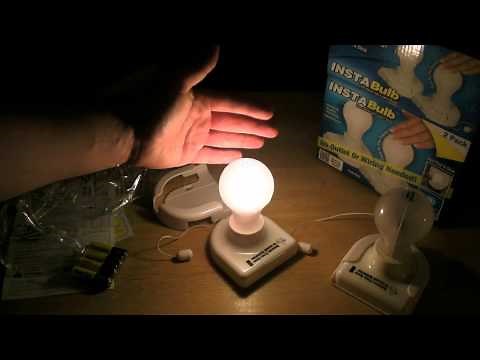 Instabulb As Seen On TV Battery Operated Stick Up Light Review