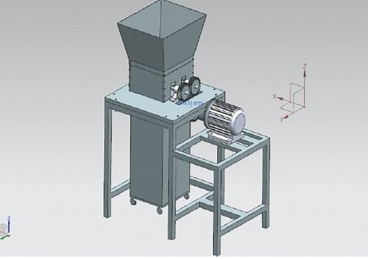 Design and Fabrication of Paper Shredder Machine