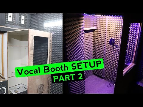 Vocal Booth Home Studio | Recording Studio Setup At Home PART 2 | Sound Proof Room Making | Vlog 5