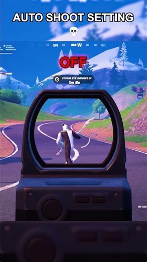NEW AUTO SHOOT SETTING IN FORTNITE 💀 #thrxve #fortnite #glitch